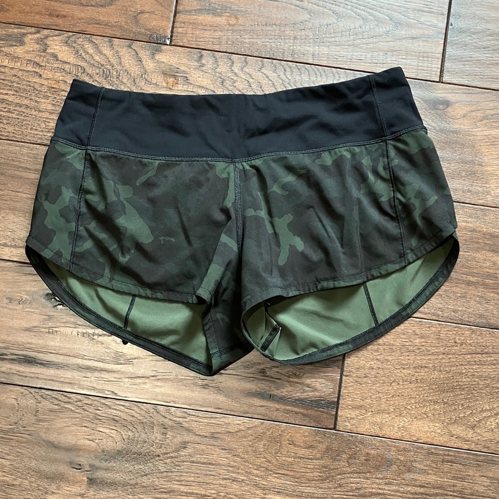 Lululemon Camo Shorts